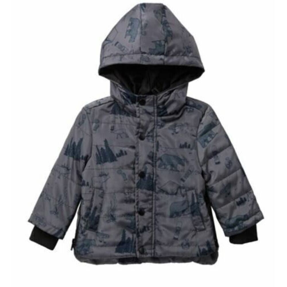 Sovereign Code Baby Boys Iceland Coat in Grey 12 Months MSRP $68‎